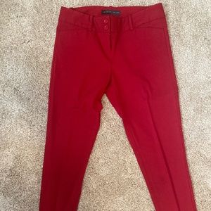 Red Limited Exact Stretch ankle pant